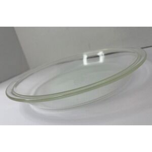 Vtg‎ PYREX 209 9" Clear Glass Pie Plate Round Baking Dish USA Ovenware